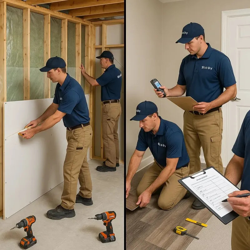 Repairs and Reconstruction process in Clarendon, TX