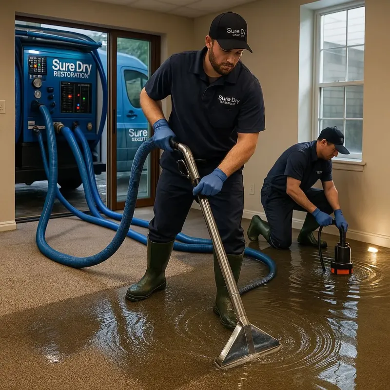 Water Extraction and Removal process in Clarendon, TX